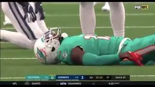 Jeff Heath with the brutal hit on Allen Hurns that gave him a concussion