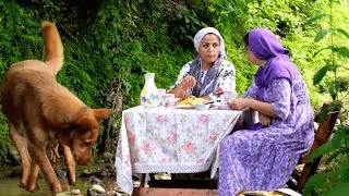 Shakh Pilaf in Iran: A Quick and Easy Recipe for a Tasty Dinner | Village life | Iran Nomadic life