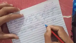 Curved surface area (cylinder )||Basic Question ||