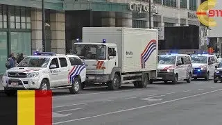 [BRUSSELS] Police Convoy - City Center - Grand Départ Tour de France 2019