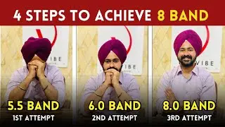 How to Achieve 8 BAND in IELTS in 4 simple steps #ielts #youtube
