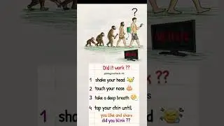 Human evolution ! Did you just yawn ! #trending #shortvideo #viral #yawn #writing