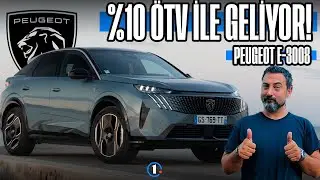 Peugeot E-3008 | Elektrikli C SUV İşleri Karıştıracak! | İlk Sürüş