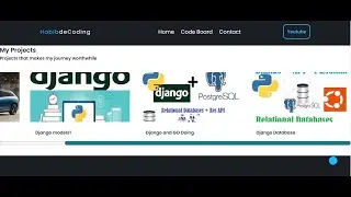 Django is awesome for making Portfolio website and project blog/ use HTML, JS, CSS files frontend