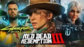 Я ТАКОГО НЕ ОЖИДАЛ! RDR 3, Cyberpunk 2, The Witcher 4 - все НОВОСТИ