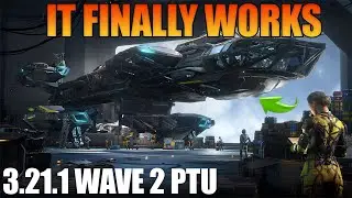 Constellation Taurus Tractor Beam Finally Functional! Star Citizen 3.21.1 PTU is Wave 2!