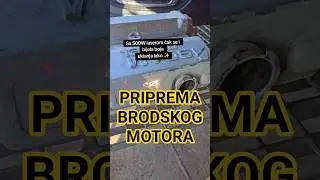 Laserom uklanjamo bijelu boju sa dijelova brodskog motora✨️
