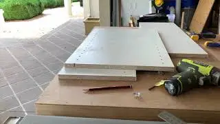 Drilling shelf pin holes without a fancy jig