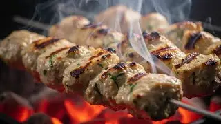 STREET STYLE BBQ! 🍢 Juicy Malai Boti Recipe on Charcoal