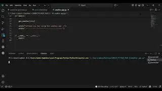 OIBSIP Python Task 5 - Weather App using API | Oasis Infobyte Internship | Python project