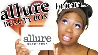 ALLURE February 2020 BEAUTY BOX!! Unboxing & Try On!