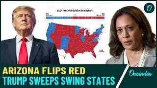 Trump Completes Clean Sweep of 7 Swing States, Flips Arizona Red &ndash; 2024 Election Victory Secured!