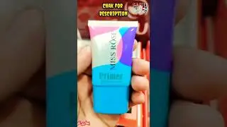 Miss Rose Primer | Best Primer For Oily Skin | #shorts #youtubeshorts #shortsvideo #trending