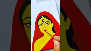 Durga Maa 🔱 🙏 #drawing #art #painting #shorts