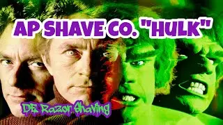 APShaveCo. 30mm Hulk Handle Brush,PAA Vetiver Planet,PAA Monstroso,PAA Glow Cube,Rainbow DE Blade.