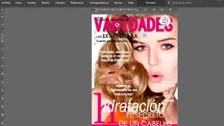Cómo hacer una portada de revista en Word