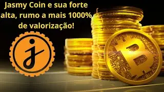 Jasmy Coin #JASMY pre&ccedil;o vem em forte alta e pode ir buscar acima dos 0,10 centavos de d&oacute;lar