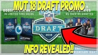 MUT 18 DRAFT PROMO INFO REVEALED! LIMITED TIME SOLOS! BOOSTED REWARDS! ! | MADDEN 18 ULTIMATE TEAM