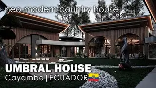 UMBRAL HOUSE: современный загородный дом площадью 900 м&sup2; в Каямбе, Эквадор | ORCA & Zafra
