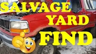 SALVAGE YARD FIND - TRUCK PARTS