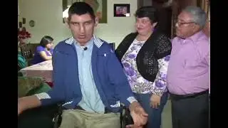 Giant man with Insanely deep voice