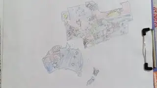 How to draw Australia continent map.