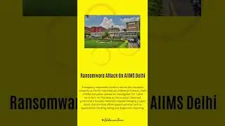 Cyber Attack On AIIMS | Subscribe For More | #aiims #technews #goldennsectionn
