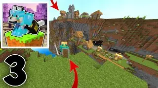 MasterCraft Survival Episode 3 | Mountain Path, Stairs Build & Hidden Valley Access 🏔️