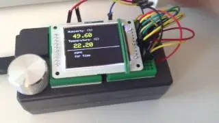 Arduino thermometer/hygrometer + time