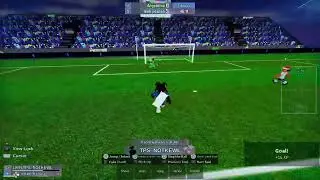 Bottom corner goal by me!!!