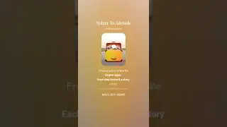 Sydney To Adelaide - Jomon's Relocation Song