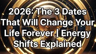 2026: The 3 Dates That Will Change Your Life Forever | Energy Shifts Explained