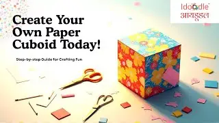 How to Make a Paper Cuboid | Must-Know 3D Form for NID, NIFT, UCEED, NATA Model-Making