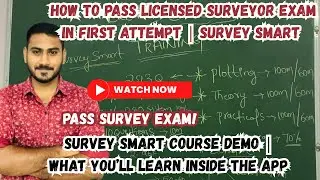 Want to Crack the Licensed Surveyor Training Exam with Confidence? Learn Inside the App Survey smart