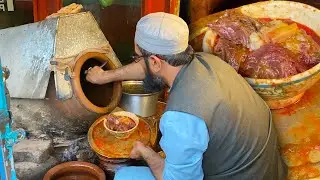 60 Years Old Siri Paye Wala | Naiki Siri Paye - Peshawari Siri Paye | Trotter | Pakistan Street Food