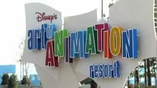 Disney's Art of Animation Resort Entrance Street Sign, Walt Disney World 3/3/12