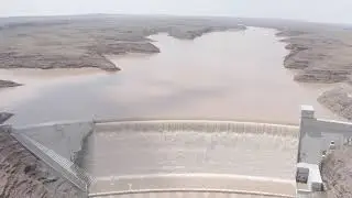 Neckartal Dam Overspill