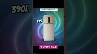 Geladeira Electrolux IF43 Frost Free Efficient com AutoSense 390L