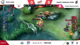 Evos Lynx vs Saints Spartan Vitery (Match 1) - WISC GROUP STAGE
