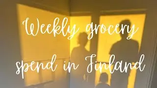 A week of Grocery shopping in Finland | Family of three