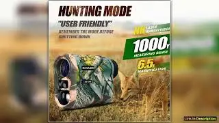 REVASRI 600 1000M Hunting Laser Rangefinder with Angle Speed Height Distance Measurement and Contin