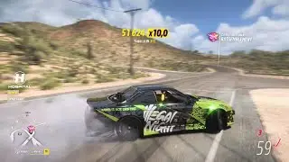 Forza Horizon 5 360 entry practice S14 Donut media Formula Drift