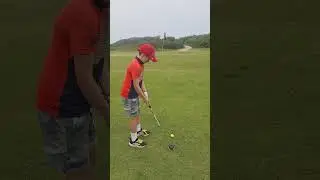 9-Year-Old Junior Golfer full 9 holes shooting 43 a couple of easy shots missed #golf #juniorgolf