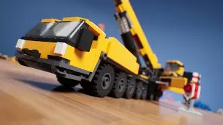 LEGO Mobile Construction Crane: Heavy-Lifting Build in Action