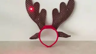 Light Up Antler Headband for Christmas