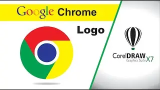 Google Chrome logo Recreating #1 by Sagar Saini - CorelDraw is Easy Now