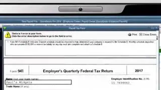 QuickBooks Payroll 2014 How to e-File & e-Pay