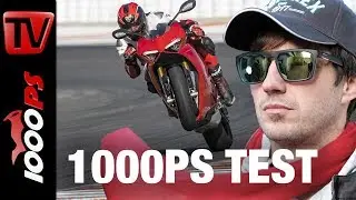 Ducati Panigale V4 Test Rennstrecke! 226PS in Action!