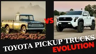 THE HISTORY OF TOYOTA'S ICONIC PICKUP TRUCKS IN THE U.S.