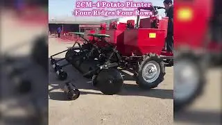 Mini Potato Planter 🚜 Однорядная картофелесажалка для мотоблока